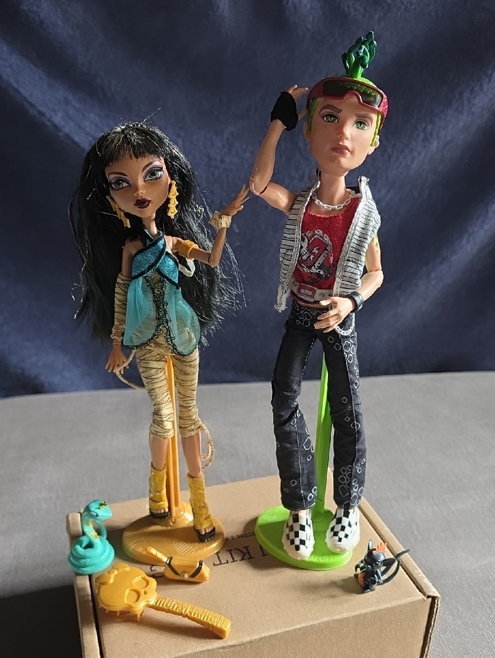 Monster High- Booriginal 2 Pack Cleo De Nile & Deuce Gorgon
